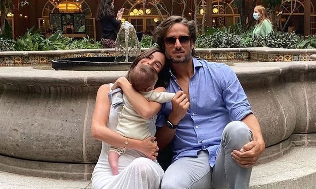 Feliciano López comparte una preciosa imagen de su hijo, al que echa mucho de menos