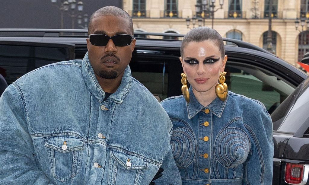 Kanye West y Julia Fox 