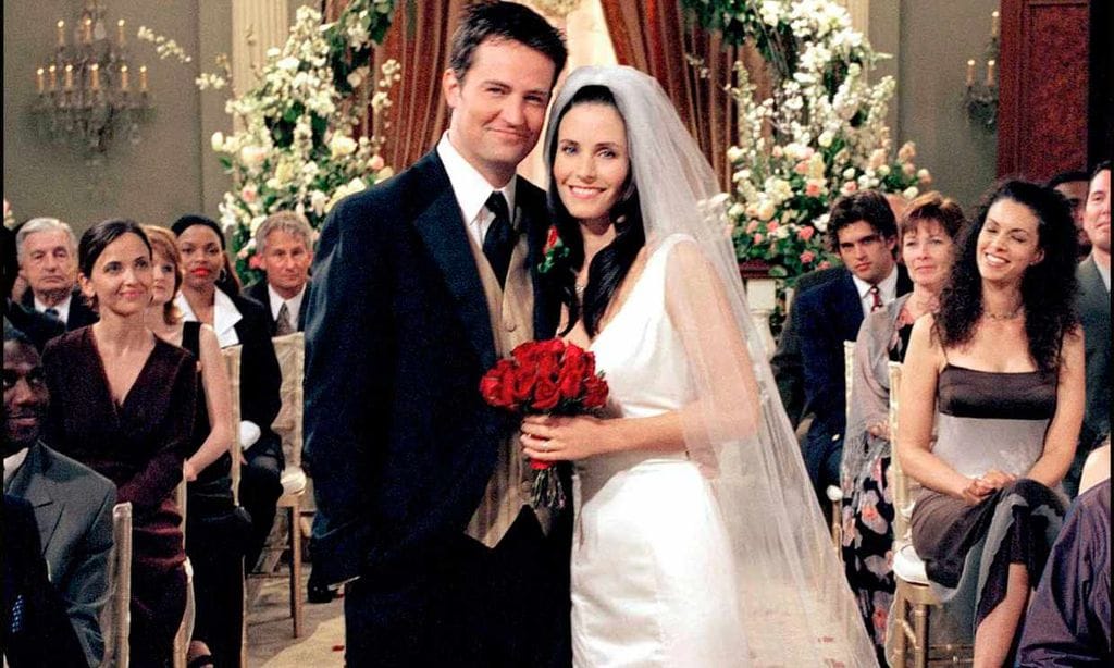 Courteney Cox cuenta la presión a la que se sometía Matthew Perry en 'Friends'