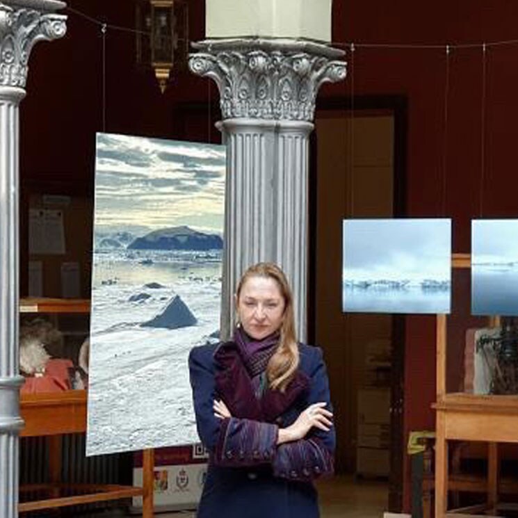 Paola Marzotto, consuegra de Carolina de Mónaco, expone su obra en Madrid