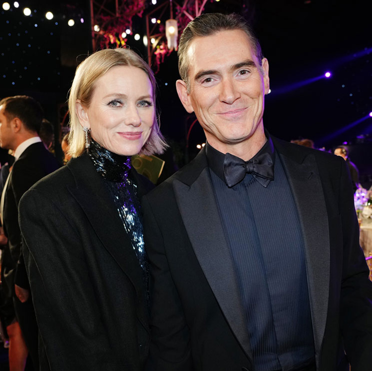 Naomi Watts y Billy Crudup hacen su debut como pareja sobre la alfombra roja de los premios del Sindicato de Actores