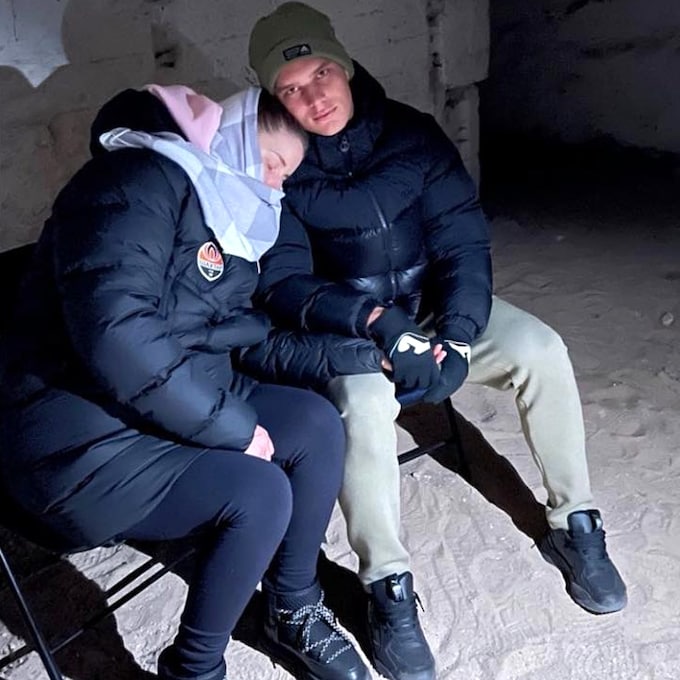 Los sueños truncados del futbolista ucraniano Giorgi Sudakov y su mujer embarazada a causa de la guerra