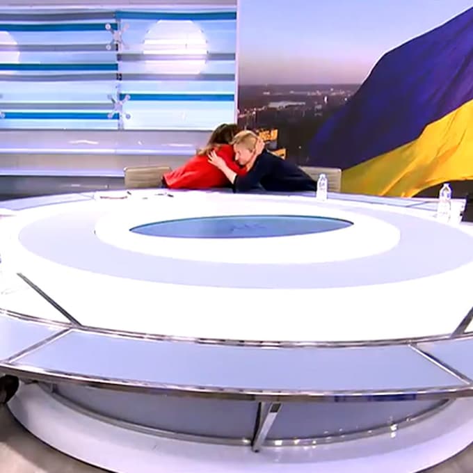 Las lágrimas de una refugiada ucraniana y el abrazo de Ana Terradillos en 'El programa de Ana Rosa'