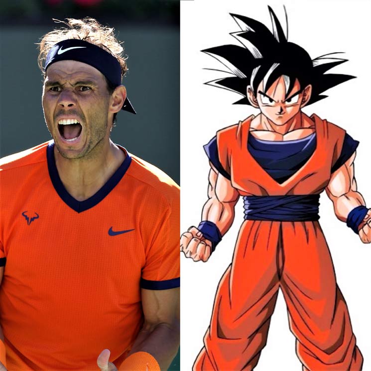 La divertida comparativa de Rafal Nadal con Son Goku que se ha hecho viral, ¡no te pierdas el vídeo!
