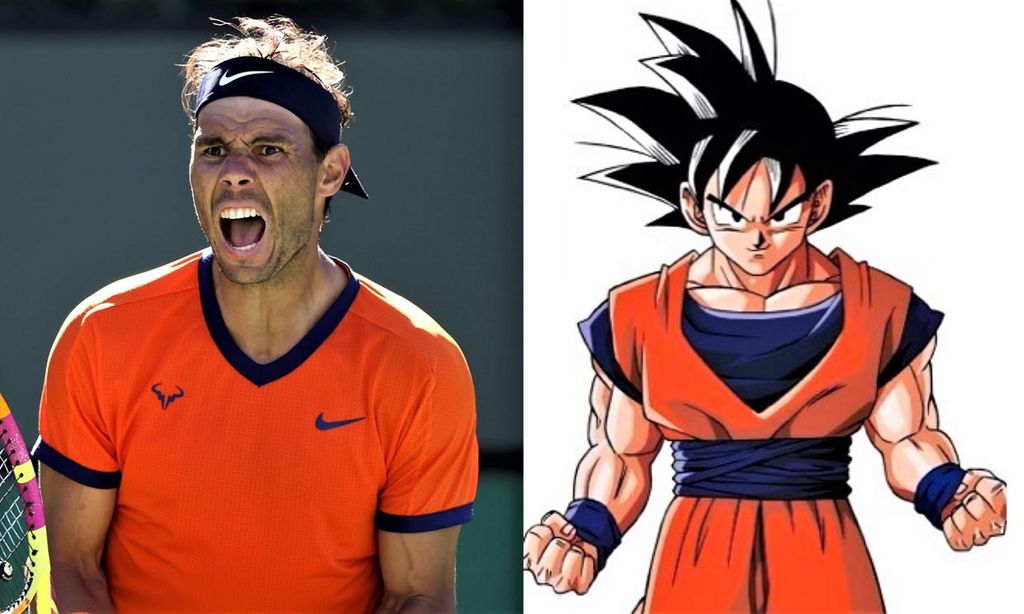 La divertida comparativa de Rafal Nadal con Son Goku que se ha hecho viral, ¡no te pierdas el vídeo!