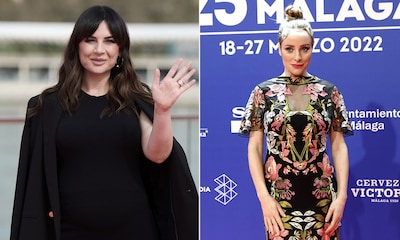¡Baby boom en Málaga! Ángela Cremonte y Miren Ibarguren presumen de embarazo en la alfombra del Festival