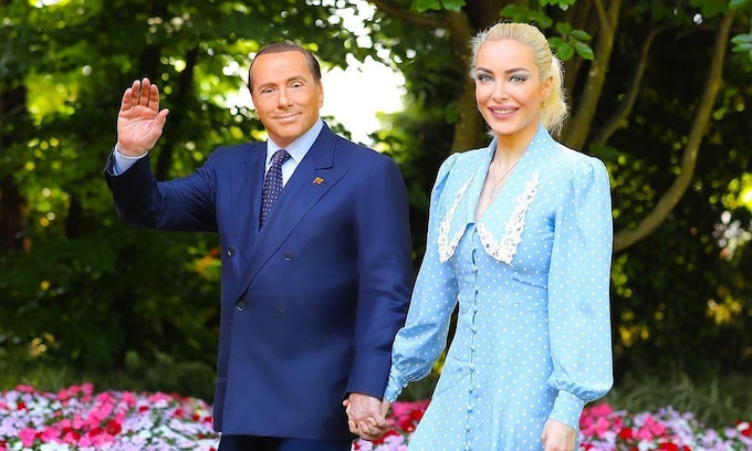 Silvio Berlusconi y Marta Fascina