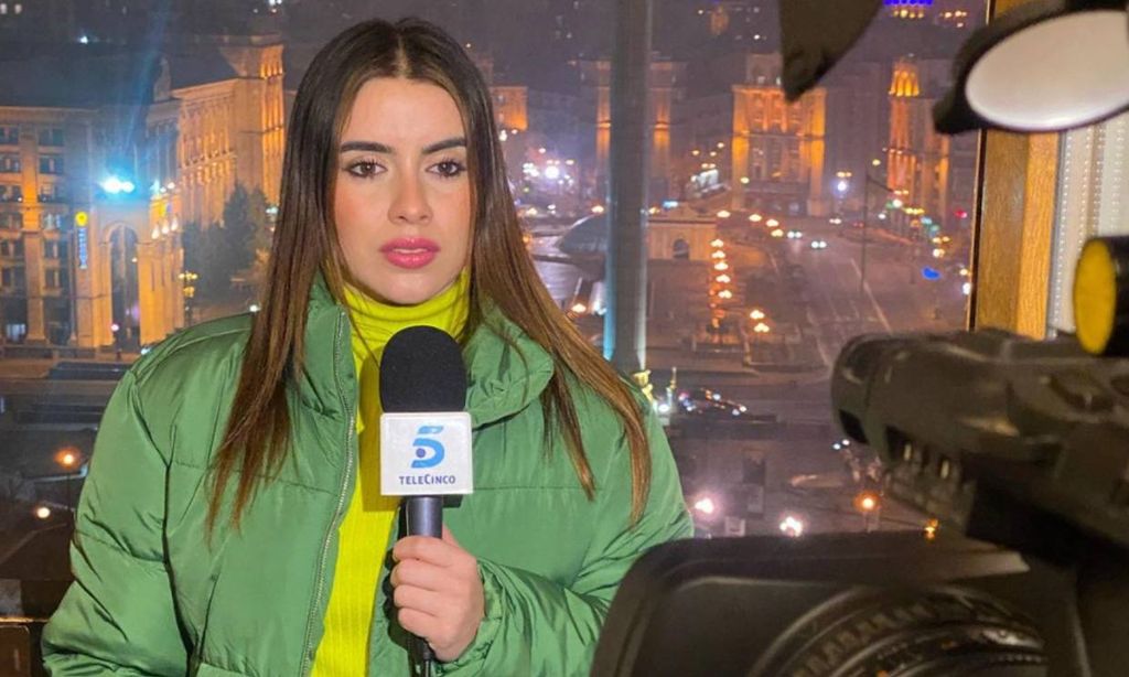 Sol Macaluso, reportera de Mediaset en Ucrania, regresa a España con una misión