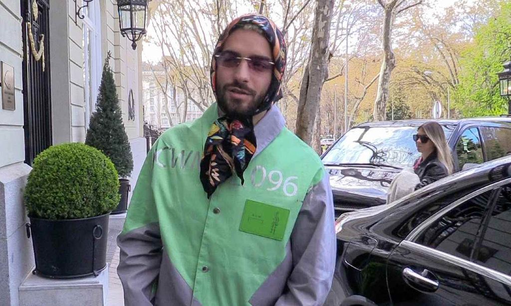 Maluma llega a Madrid