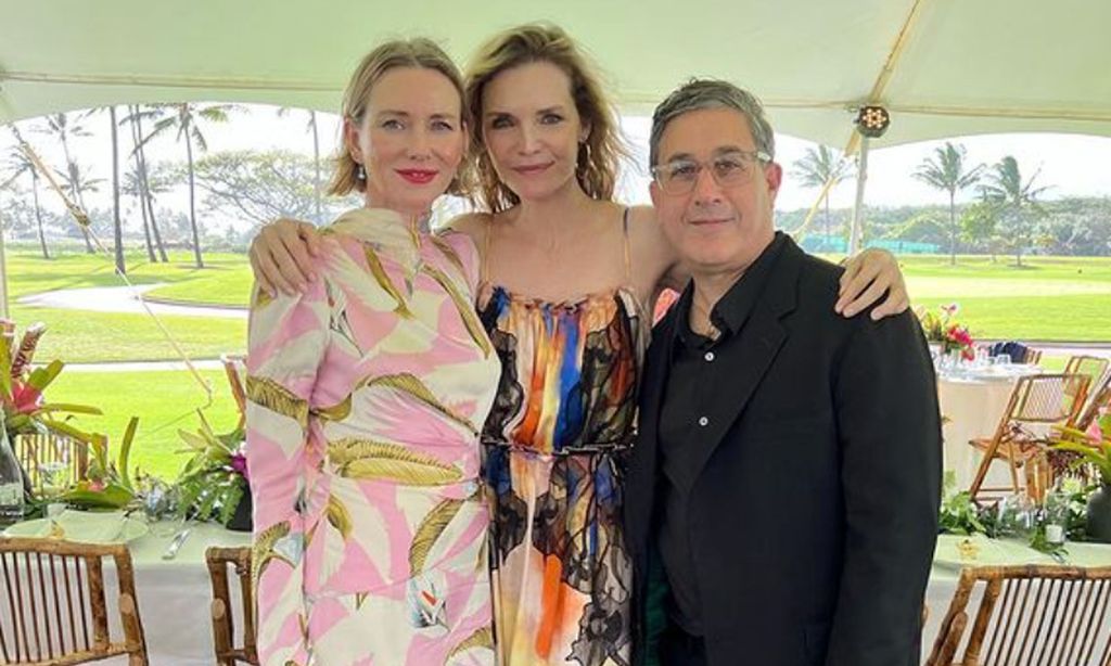 De Naomi Watts a Michelle Pfeiffer: las estrellas de Hollywood se reúnen en una boda en Hawái