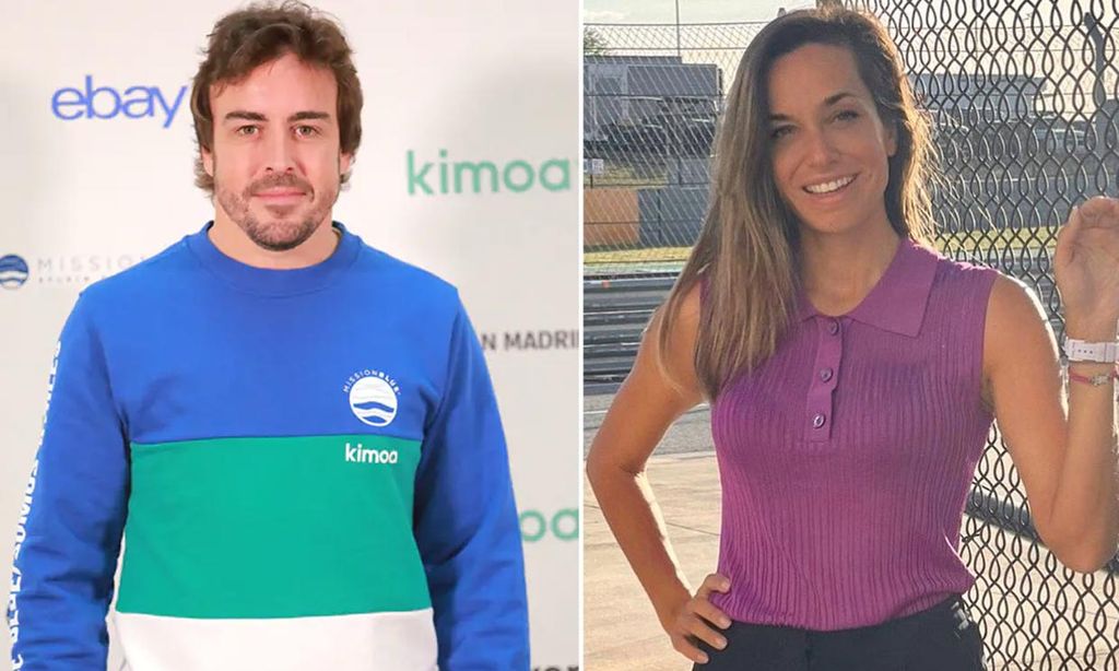 Fernando Alonso y Andrea Schlager