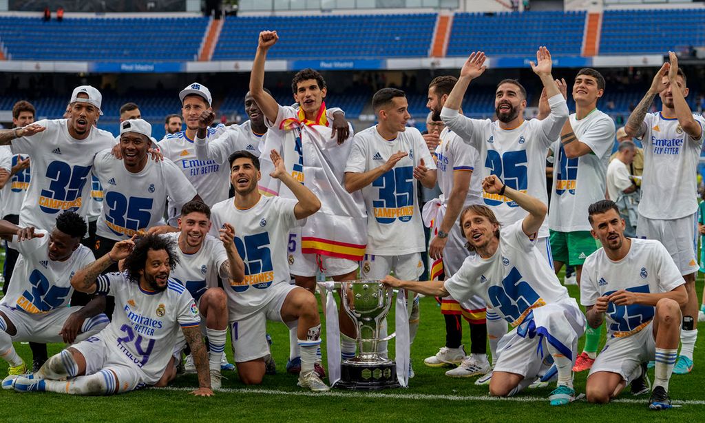 Real Madrid Campeón de Liga