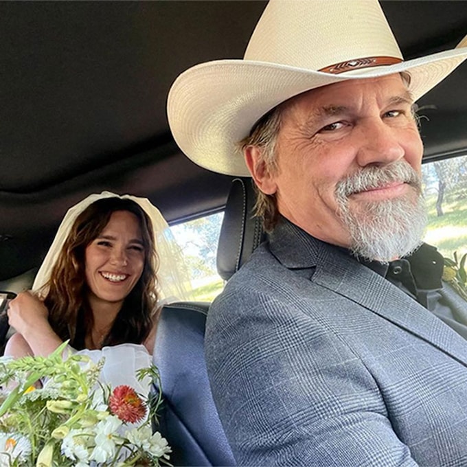 Josh Brolin, emocionado en la boda de su hija