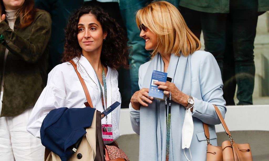 Mery Perelló y Ana María Parera en el Mutua Madrid Open