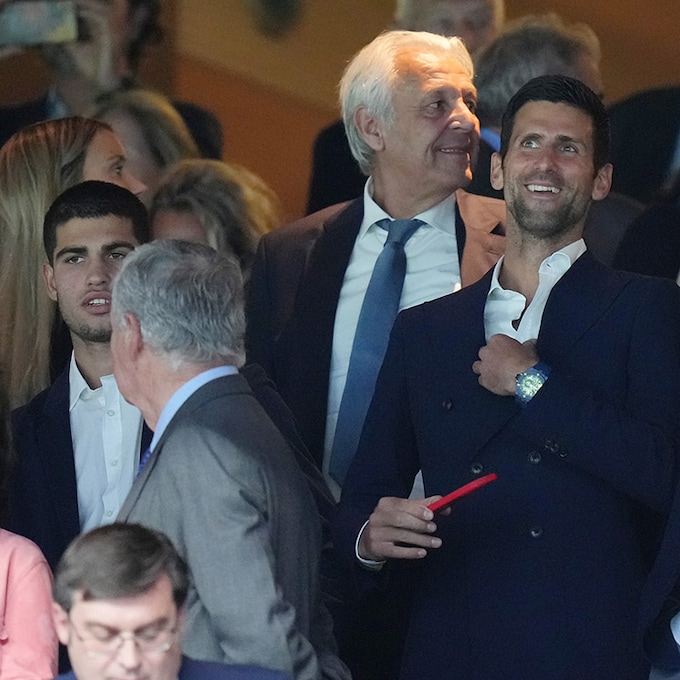 Rafa Nadal, Novak Djokovic, Carlos Alcaraz y Paula Badosa, la élite del tenis se da cita en el Bernabéu