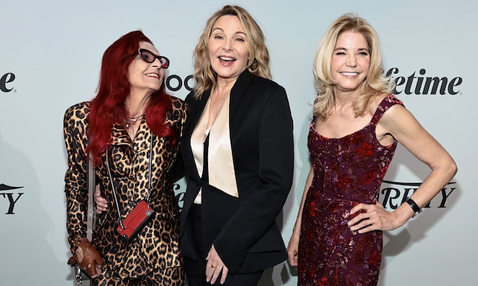 Patricia Field, Kim Cattrall y Candace Bushnell