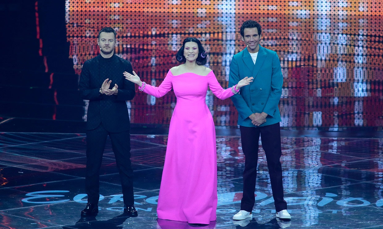 Eurovisión 2022 ensayos Laura Pausini 