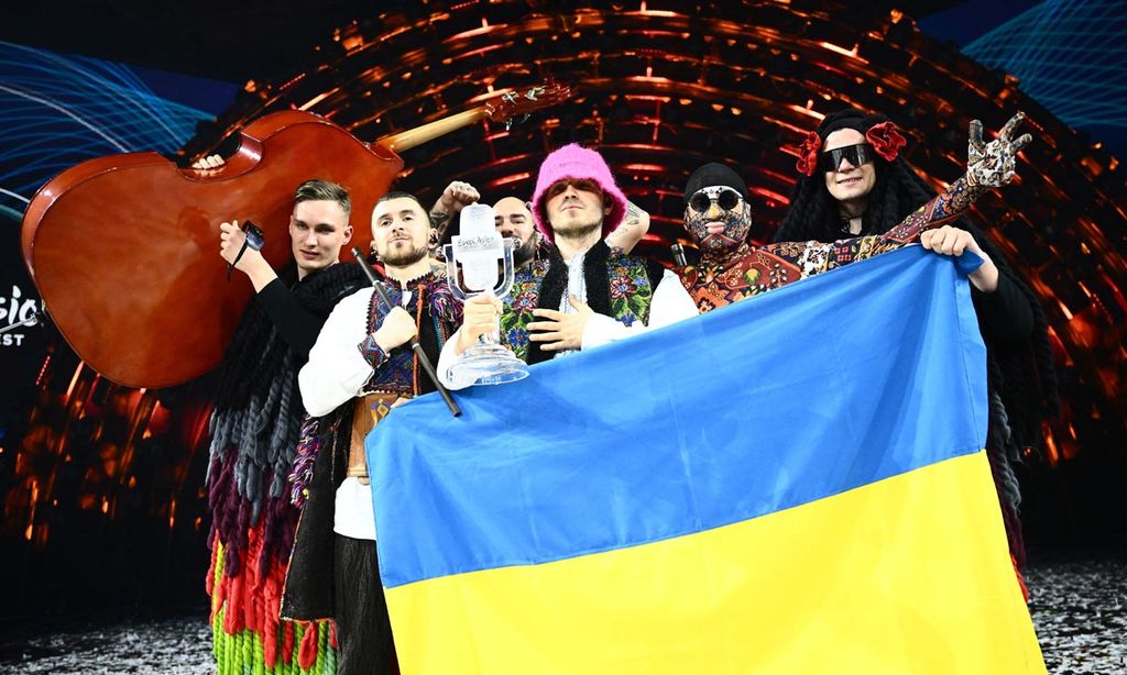 Ucrania con el micrófono de cristal