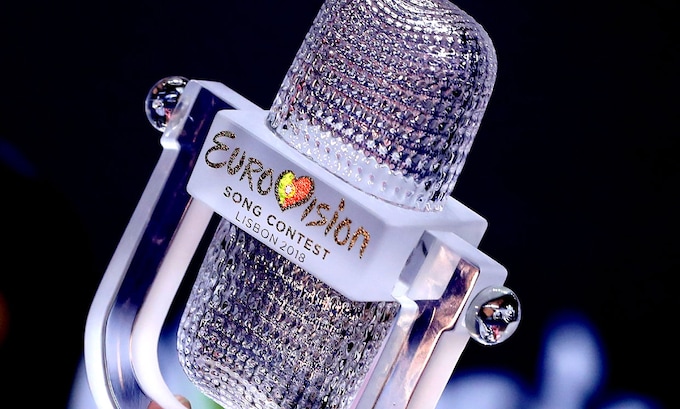 El micrófono de cristal de Eurovisión