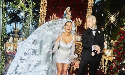 ¡Casados por tercera vez! Kourtney Kardashian y Travis Barker se dan el 'sí, quiero' en una idílica boda a la italiana