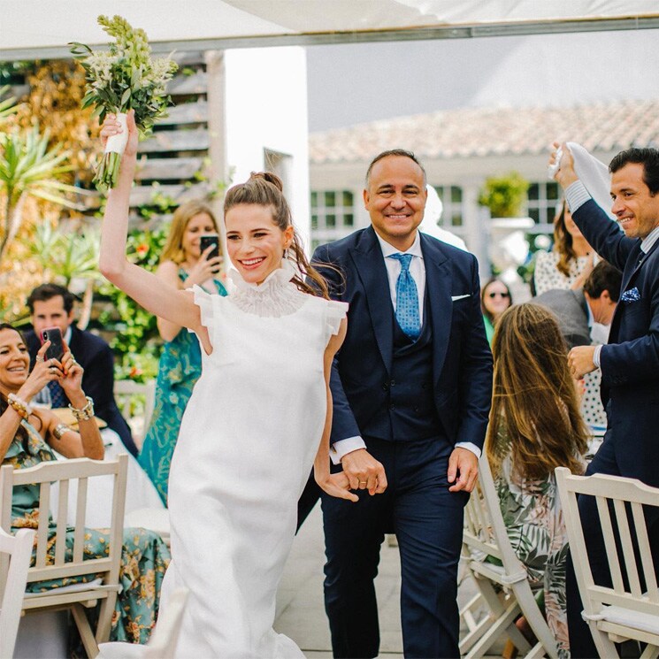 Mónica Sada comparte las imágenes de su mágica boda con Vicente Calderón