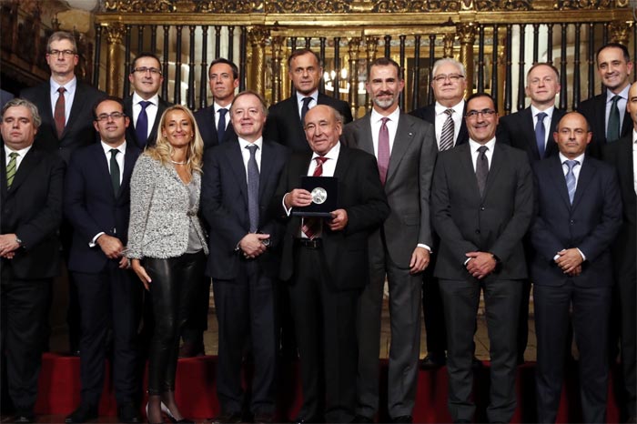 José Antolín recibió en 2016 el premio Reino de España a la Trayectoria Empresarial