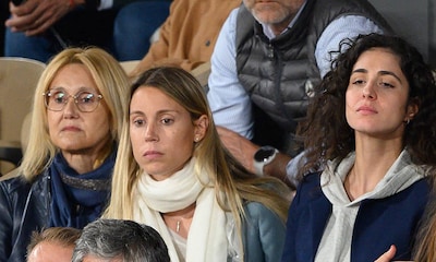 Seguidoras incondicionales: la esposa, madre y hermana de Rafa Nadal vibran con su última victoria