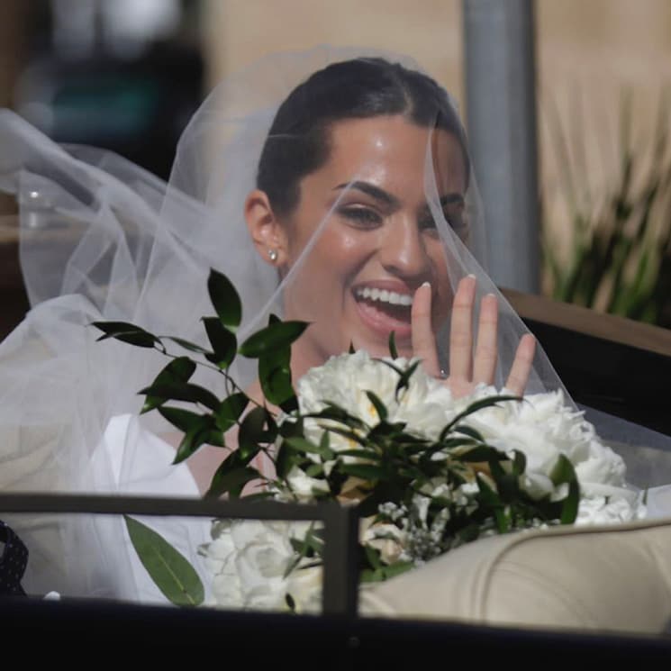 Marta Lozano y Lorenzo Remohi, los gestos que delatan la emoción de los recién casados