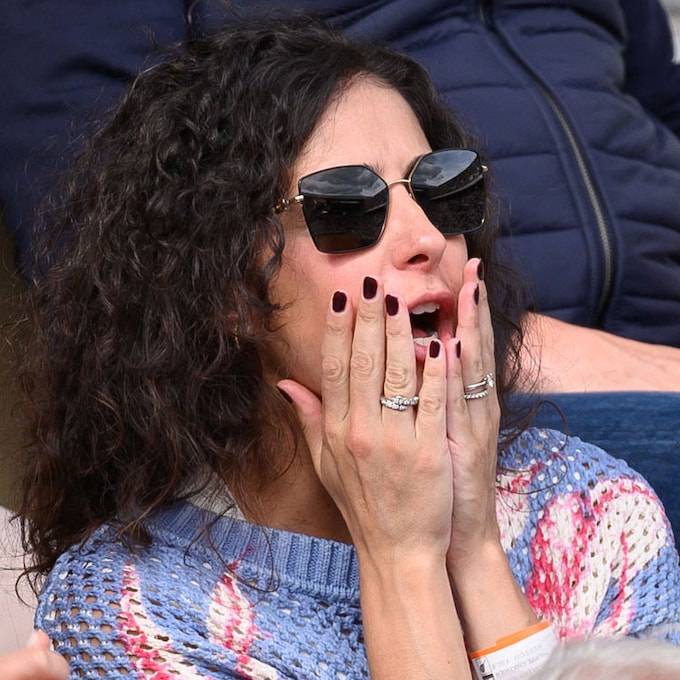 Mery Perelló, con los nervios a flor de piel en el ¿último Roland Garros de Rafa Nadal? 