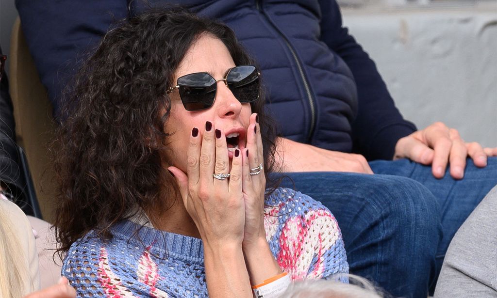 Mery Perelló, con los nervios a flor de piel en el ¿último Roland Garros de Rafa Nadal?