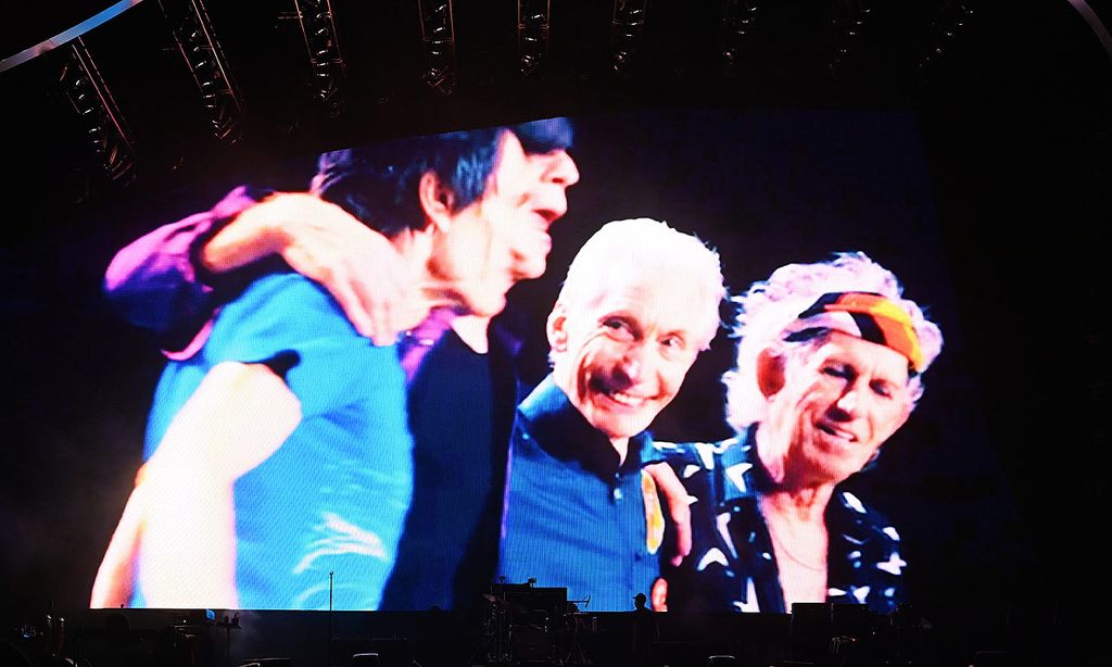 Homenaje a Charlie Watts en el concierto de los Rolling Stones 