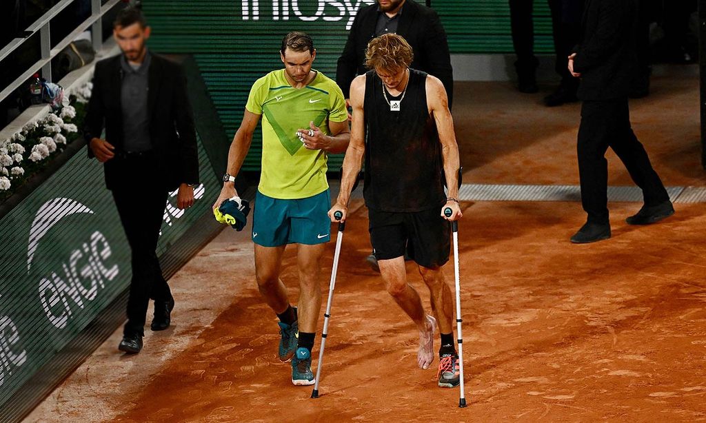Rafa Nadal: agridulce paso a la final de Roland Garros, donde estará Felipe VI