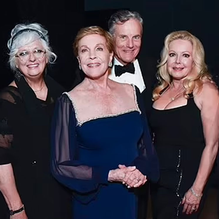El emotivo reencuentro de Julie Andrews con los 'niños' de Sonrisas y Lágrimas