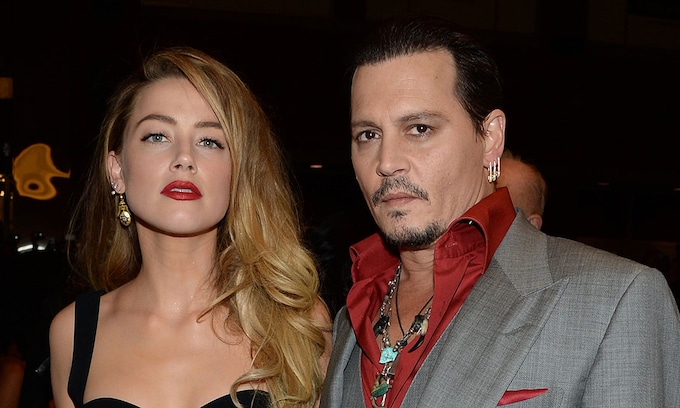 Imagen de Amber Heard y Johnny Depp durante su matrimonio