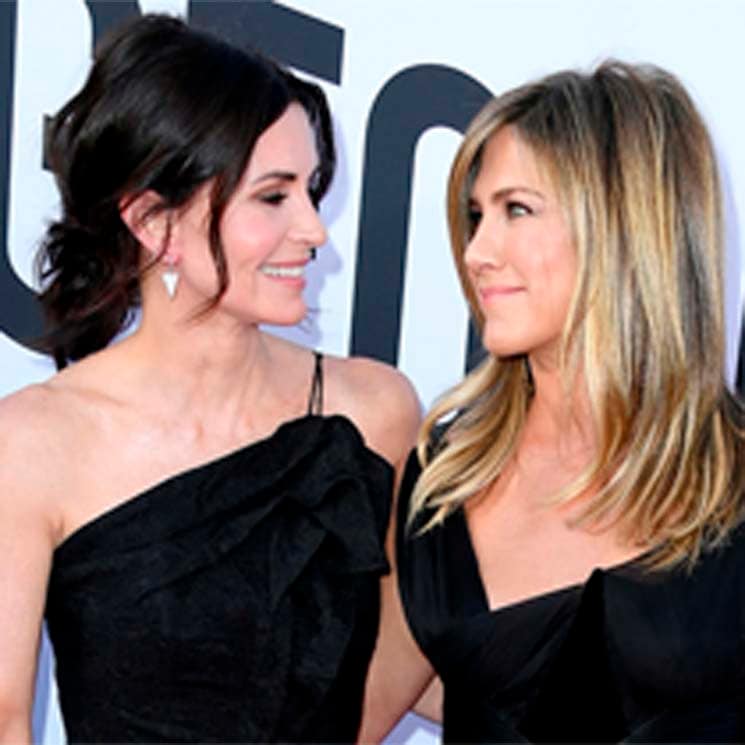 ¿Adivinas con qué escena de 'Friends' ha felicitado Jennifer Aniston a Courtney Cox por su cumpleaños?