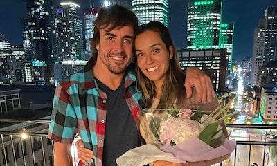 Fernando Alonso celebra el cumpleaños de su chica en el Circo del Sol y con un romántico mensaje en alemán