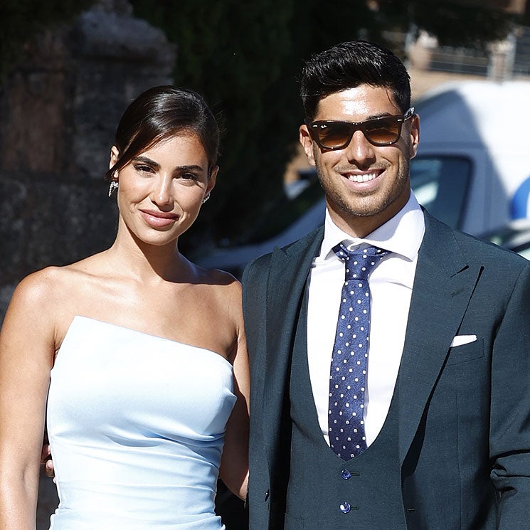 Marco Asensio, Laura M.Flores. Los asistentes al enlace de Dani Carvajal y Daphne Cañizares
