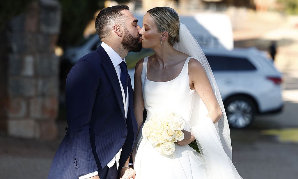 Las primeras imágenes de Dani Carvajal y Daphne Cañizares en su boda