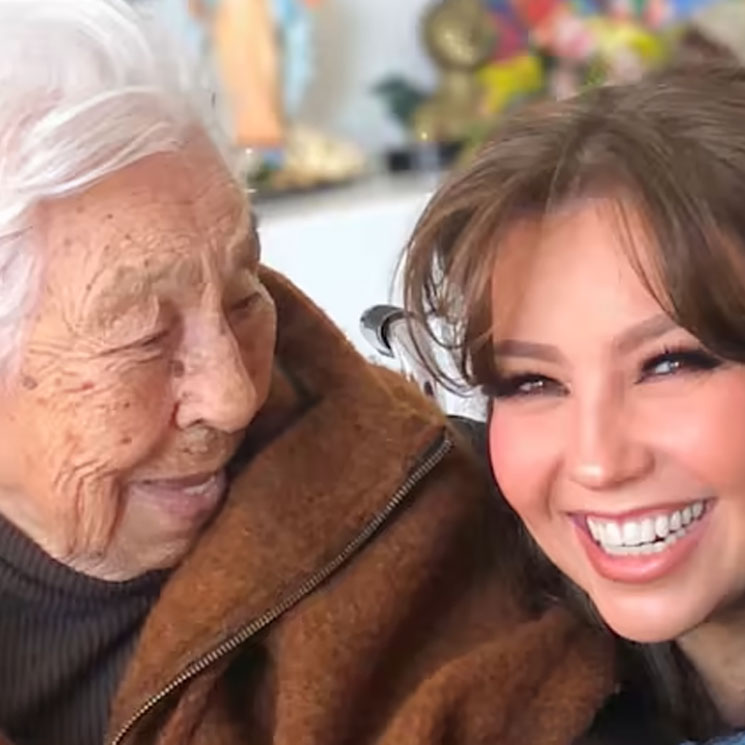 La conmovedora despedida de Thalia a su abuela, fallecida a los 104 años