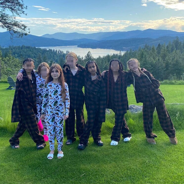 Kim Kardashian organiza un campamento de lujo para su hija North