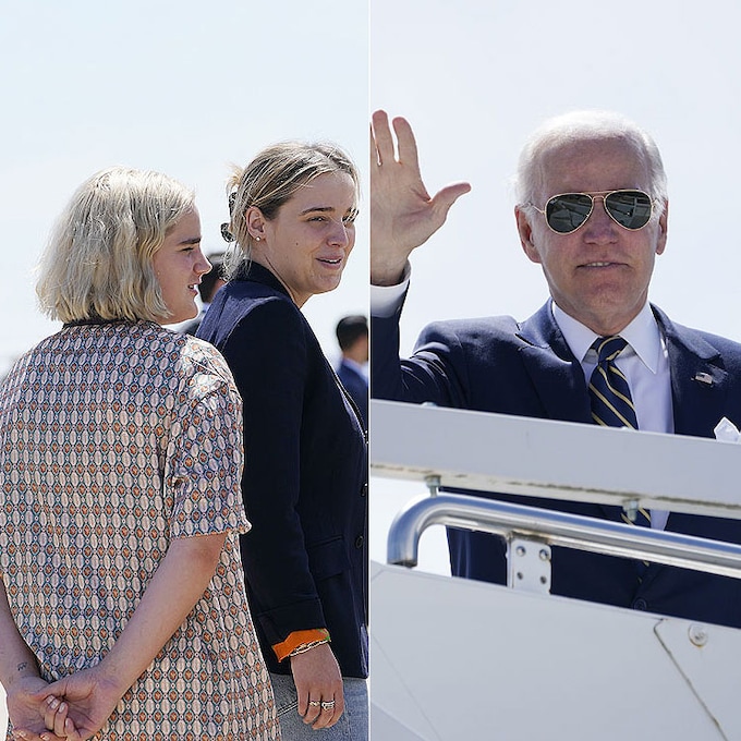 Las nietas del presidente Joe Biden se despiden de Madrid después de ser las inesperadas protagonistas de la delegación estadounidense 