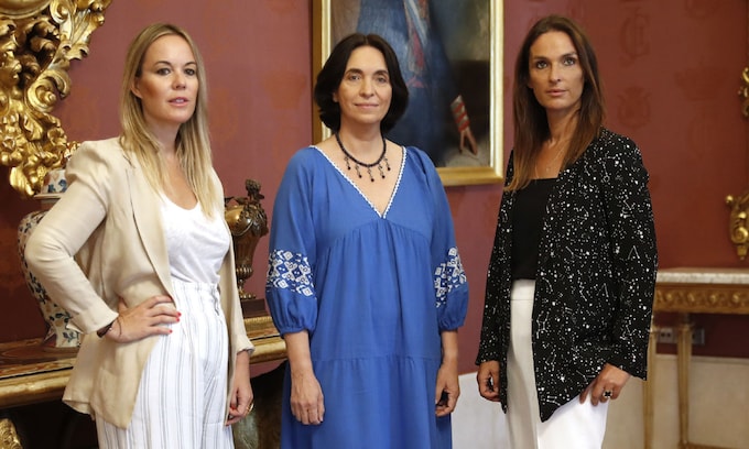 Lucía Sánchez, Gabriela Canseco y Casilda Sánchez
