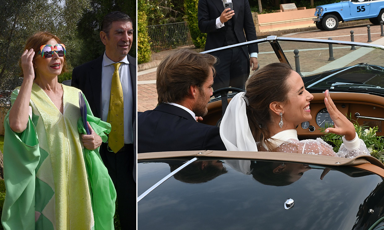 Ágatha Ruiz de la Prada y Tamara Falcó en la sofisticada boda de Casilda Aguilera y Yago Antón