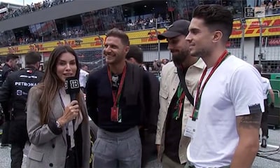 ¡Momentazo en la F1! Melissa Jiménez entrevista a su ex Marc Bartra en el Gran Premio de Austria