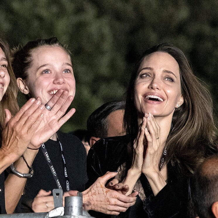Angelina Jolie y Shiloh, las fans más inesperadas de Måneskin, el grupo italiano de moda
