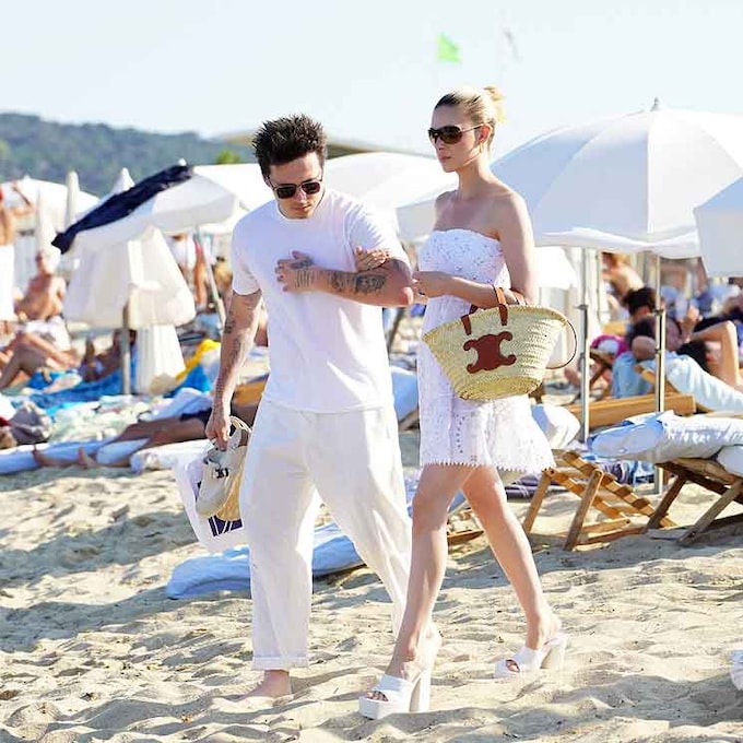 Adrien Brody y Georgina Chapman disfrutan en yate de las aguas de Saint Tropez