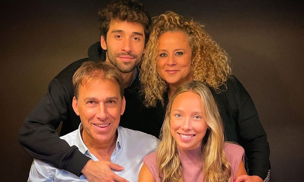 Así es la bonita familia de Rafa Martín Vázquez, el mítico jugador de 'La Quinta del Buitre' del Real Madrid