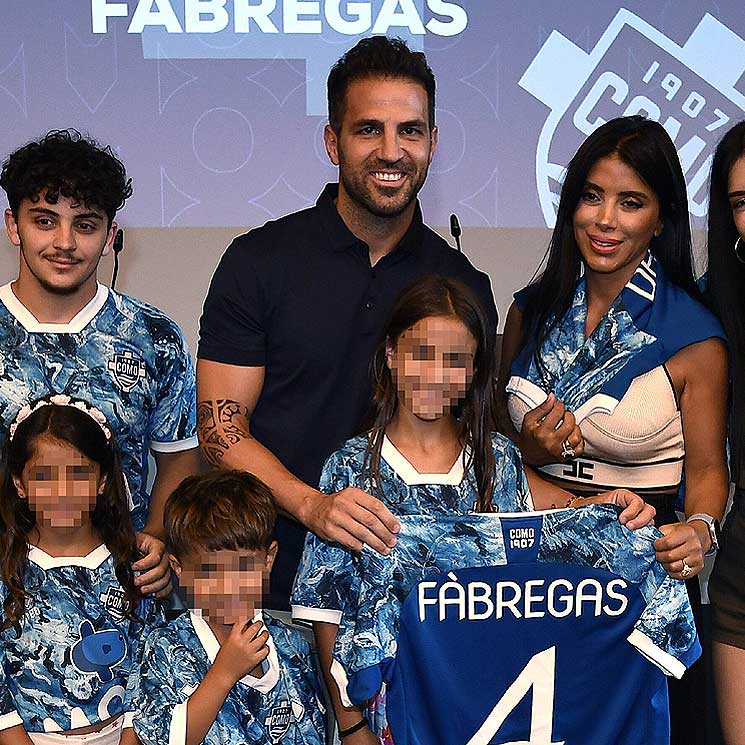 Cesc Fábregas y su familia comienzan una nueva vida en Italia 
