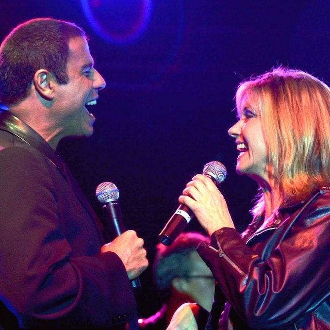 John Travolta y Olivia Newton-John: el beso que fue y el romance que nunca llegó a ser