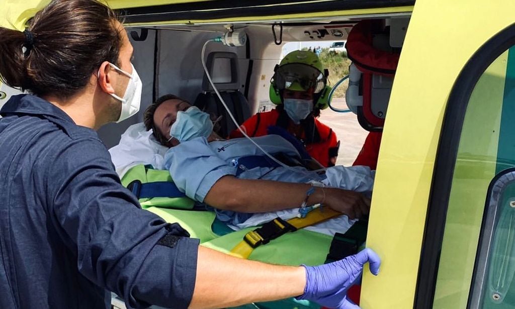 Ainhoa Arteta recuerda su momento más crítico de salud cuando la trasladaron en helicóptero